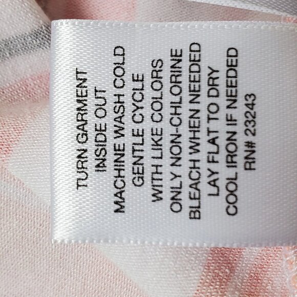 New York & Company Striped Stretchy Slight Cap Sleeve Pullover Dress NWT Size M - Picture 11 of 11